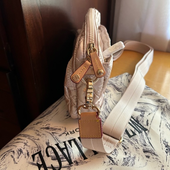 Mz Wallace Small Camera Bag in Pale Rose Gold - Picture 4 of 12